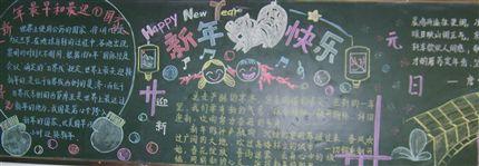 迎新板报(二)