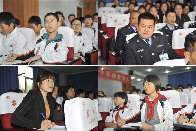 棠外开展2011秋季师生消防培训及紧急逃生疏散演练