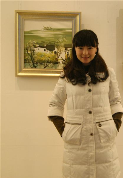 喜讯:棠外美术教师代伟鹤油画作品在中国美术馆展出