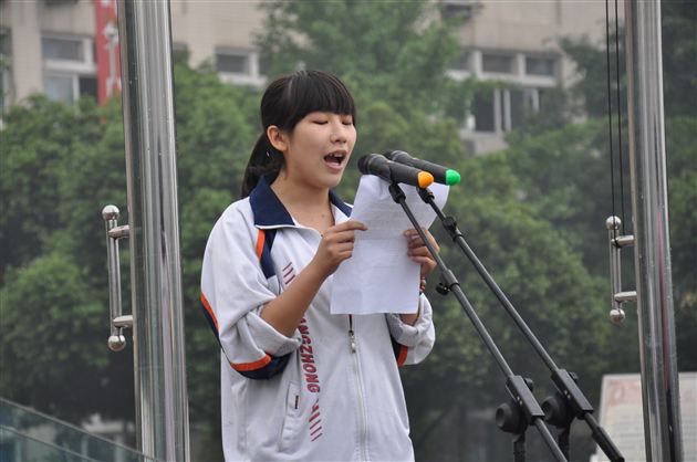 助威高考,辉煌棠外