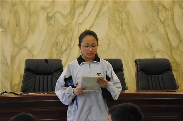 活动增才干,培训添信心——记棠中外语学校初2012级学生会干部培训会