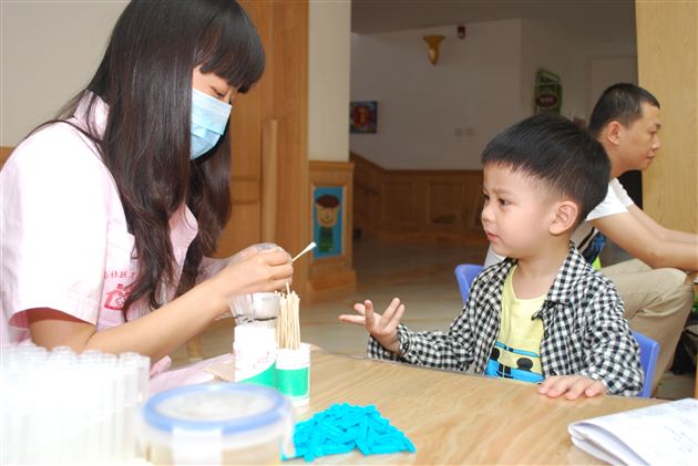 棠外实验幼儿园进行幼儿年度体检