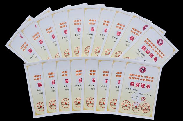 棠中外语学校参加成都市第12届优秀艺术人才大赛喜获佳绩