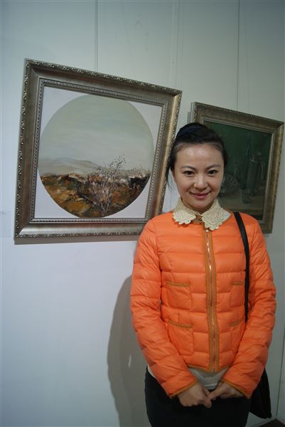 棠外教师代伟鹤作品《故土》入选“第四届四川省青年美展”