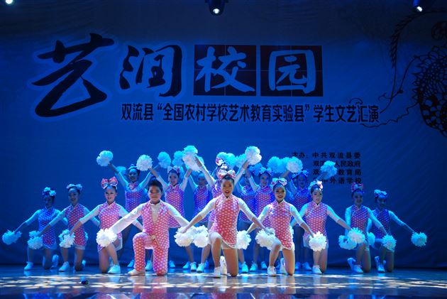 “全国农村学校艺术教育实验县”工作启动仪式暨学生艺术展演活动与开题会在棠外隆重举行
