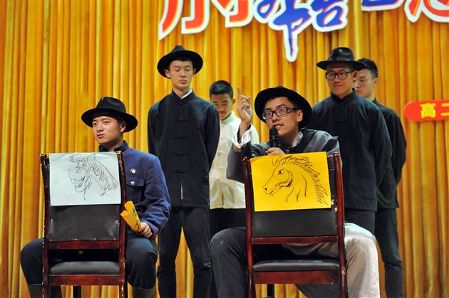 方寸舞台 百态人生——记棠外高2012级话剧表演活动