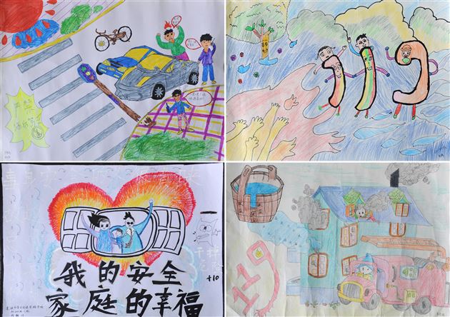 棠外初中部“安全在心 平安一生”有奖征文与绘画活动圆满结束