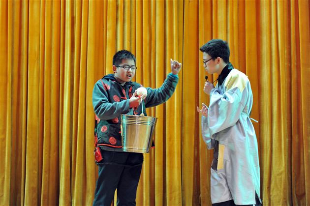 戏里戏外人生百态 课内课外展我风采——棠外初中成功举办首届“丑小鸭杯”课本剧大赛