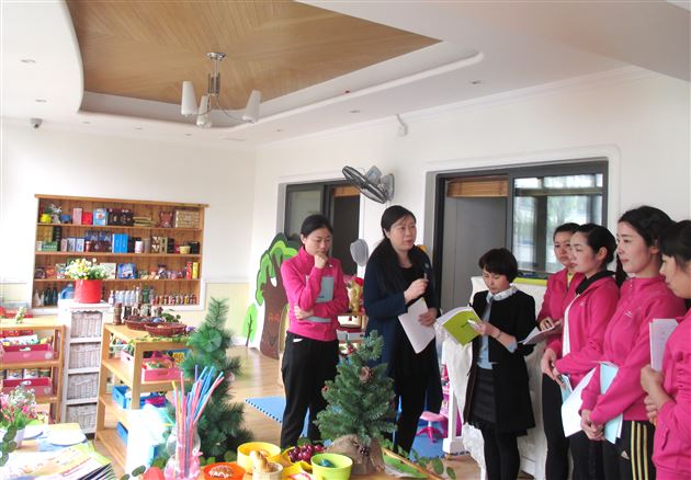 与时俱进,共同成长——记棠外实验幼稚园角色游戏环境与材料分享教研