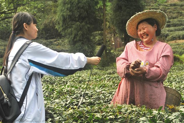 千秋蒙顶,茶香天下——记棠外初2013级师生蒙顶山中华茶文化体验之旅