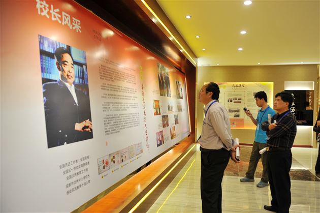 全国青少年校园足球行政管理人员和校长培训班学员来棠外参观学习