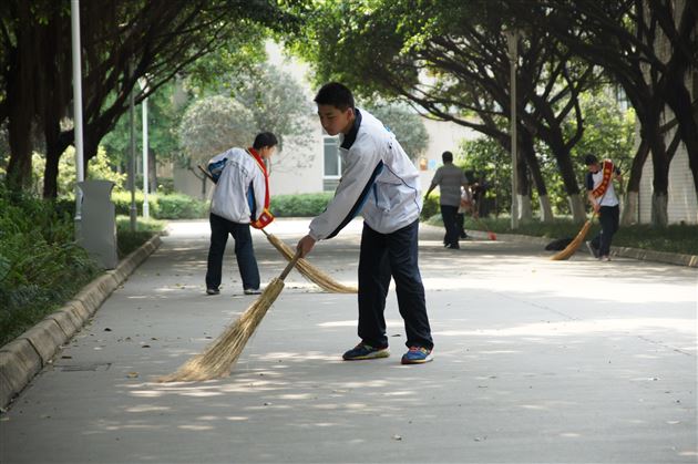 棠外学生校内社会实践系列报道——做有担当的少年