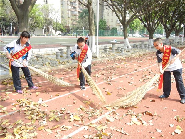 棠外学生校内社会实践系列报道——做有担当的少年