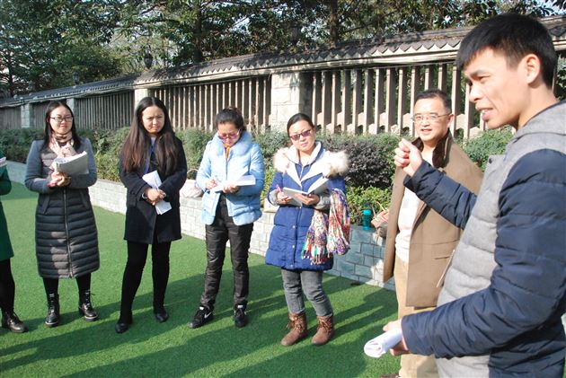 阳光教研,且行且思——记棠外附小刘旭工作室活动
