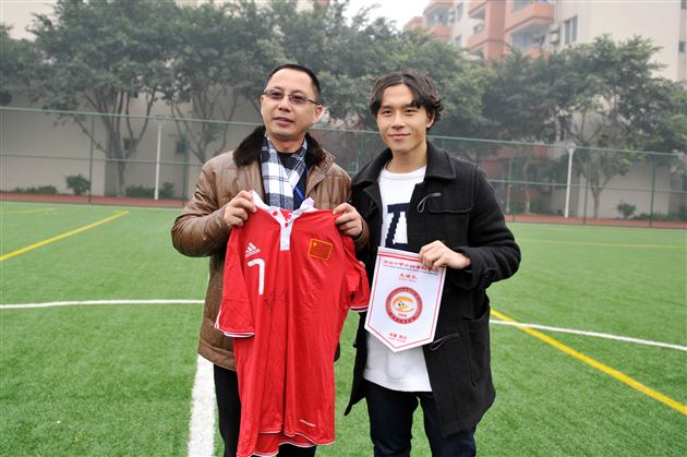 棠外举行男子足球班“十年足迹”10周年庆祝活动