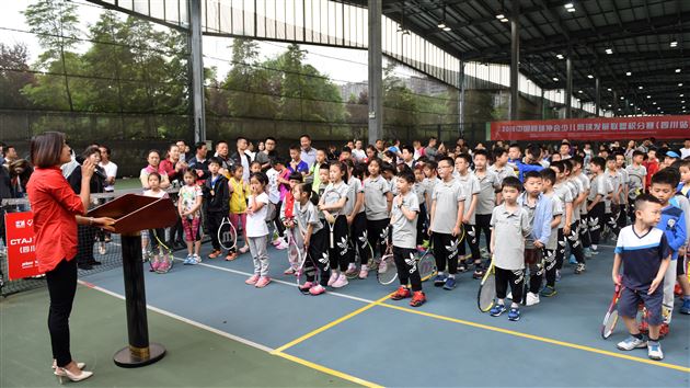 棠外在中国网球协会少儿网球发展联盟地区赛(四川站)中获佳绩