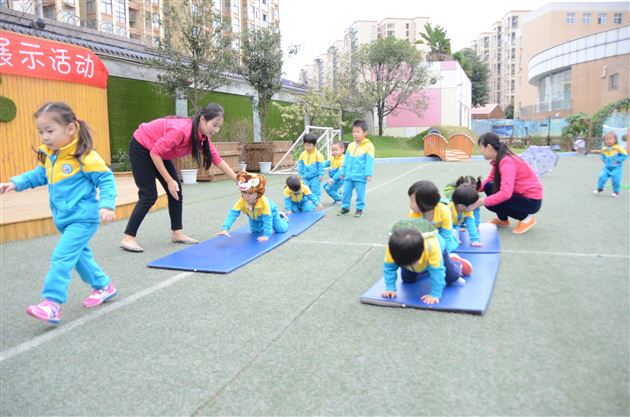 我运动,我健康,我快乐——记棠外实验幼儿园2016年秋季早操展示活动