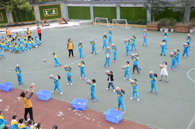我运动,我健康,我快乐——记棠外实验幼儿园2016年秋季早操展示活动