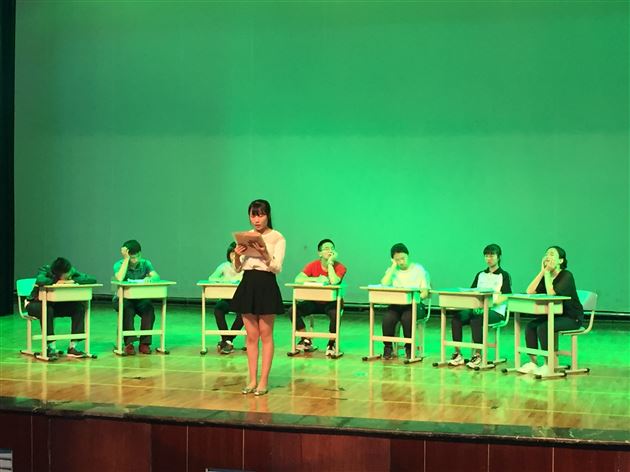 喜报:棠外心理剧《勿忘初心》获成都市第三届中小学校园心理剧展评一等奖