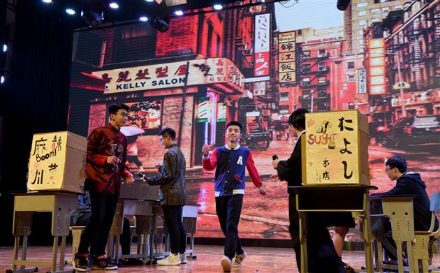 棠外“英语文化艺术节”汇报展演——记高2015级英语话剧比赛