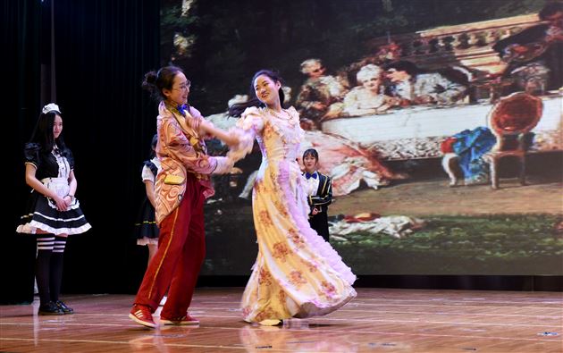 棠外“英语文化艺术节”汇报展演——记高2015级英语话剧比赛