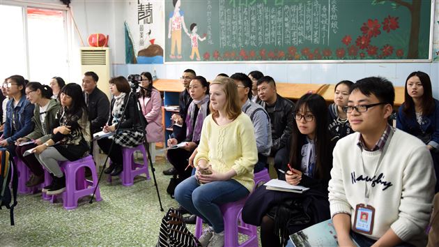 美国著名励志演讲家兰迪博士做客成都棠外