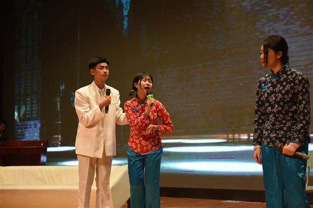 致敬经典 演绎人生——棠外高2015级话剧汇报演出成功举行