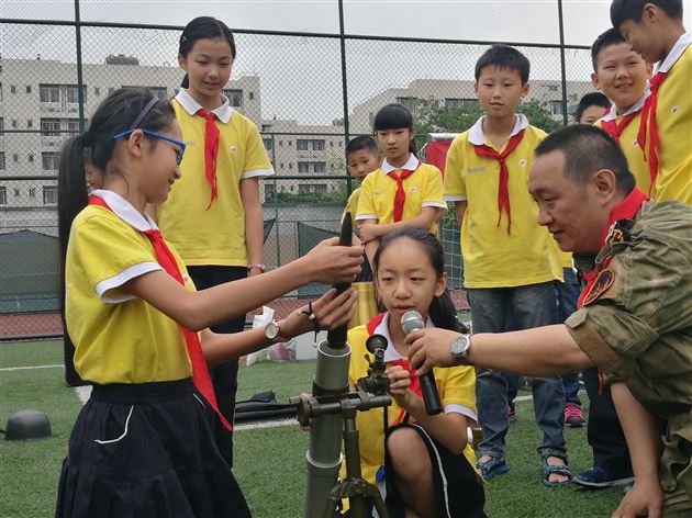 少年榜样 中国力量——记棠外附小五年级国防教育活动
