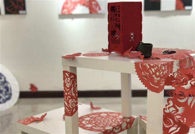 棠外2017年校园艺术节学生书画作品展隆重开幕