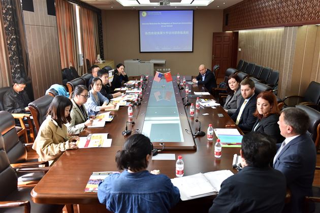 美国大学招生官到访棠外