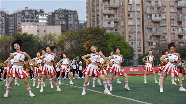 2017-2018全国青少年校园足球联赛(西南赛区)在棠外开幕