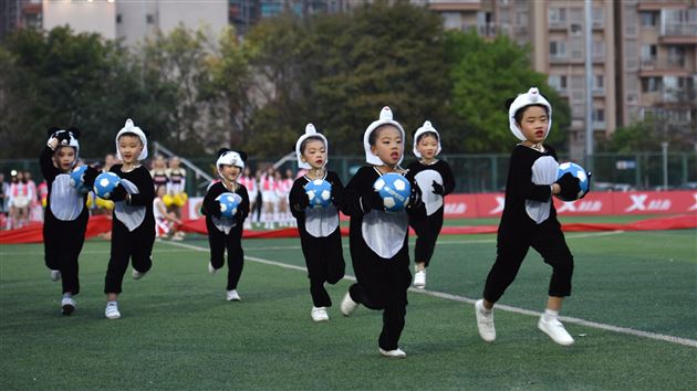 2017-2018全国青少年校园足球联赛(西南赛区)在棠外开幕