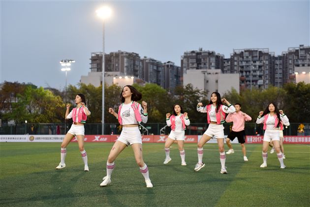 2017-2018全国青少年校园足球联赛(西南赛区)在棠外开幕