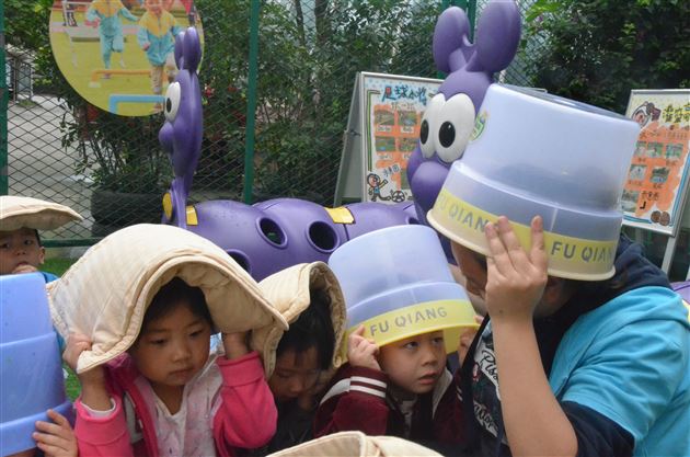 生命第一安全避险——棠外实验幼儿园地震疏散演练顺利完成
