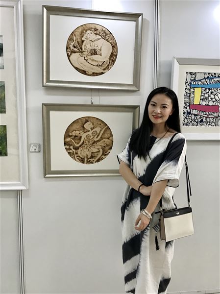 我校学生《沐阳》、《轻舞》两幅烙画作品喜获2018年四川省第九届中小学生艺术展演活动一等奖