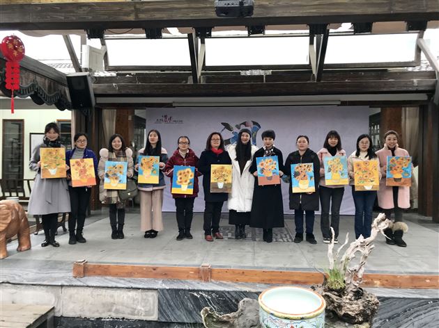 我校初中教师代伟鹤受邀为双流区企事业单位女职工代表授课