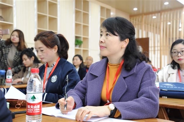 国培计划(2018)江油市教师培训团队到棠外跟岗实践
