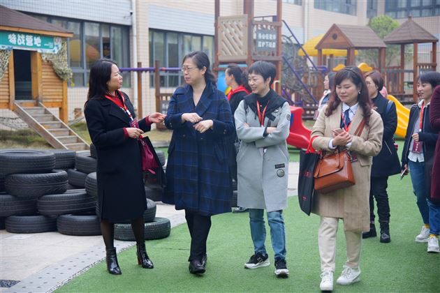 国培计划(2018)——江油市教师培训团队研修项目“影子教师”到我校实验幼儿园跟岗实践培训