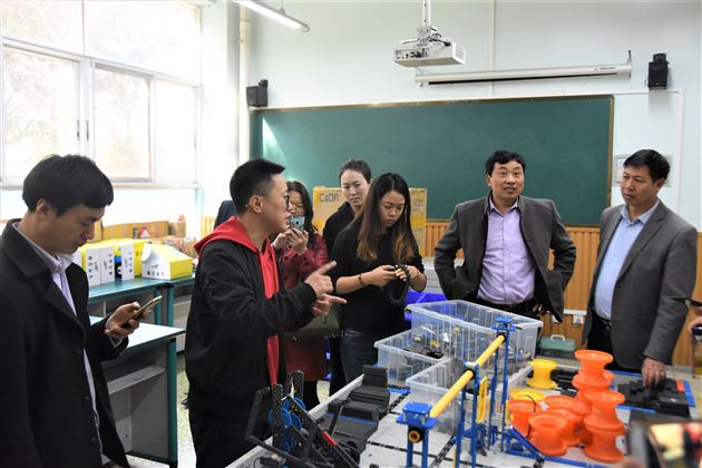 分享科创经验成果 辐射优质教育资源——冕宁县参访团到我校交流学习