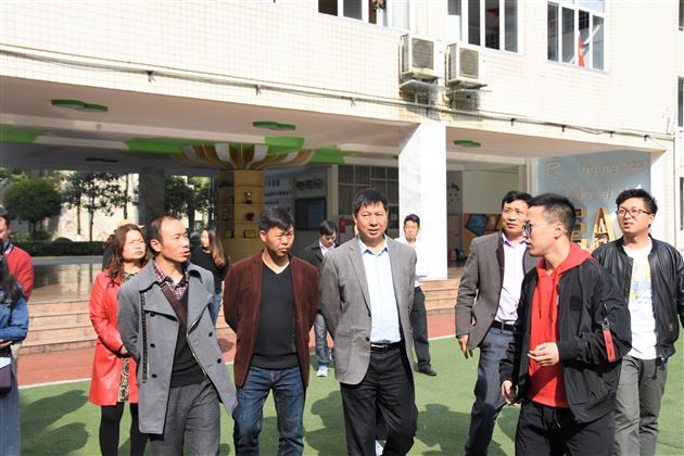 分享科创经验成果 辐射优质教育资源——冕宁县参访团到我校交流学习