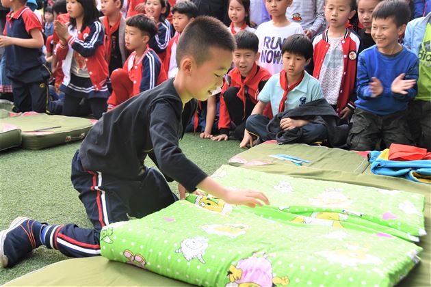 以爱赋能 助他自立——记我校附小学生自理能力大比拼