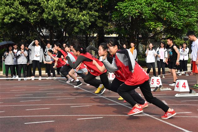 锦绣中华,奋进棠外,青春意气,生命华章——我校高中部第十六届田径运动会精彩呈现