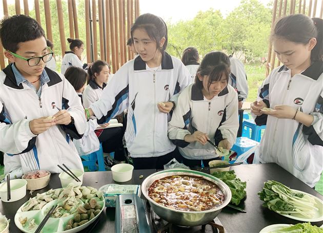 天赐‘粮’机,健康‘循’意——记我校初2017级绿色研学旅行活动