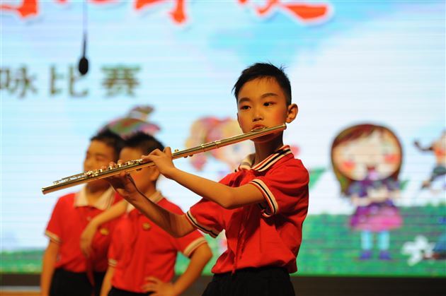 凯歌高奏绽放新颜 共庆祖国七十华诞——我校附小隆重举行“童声飞扬……献礼祖国70华诞”班级歌咏比赛
