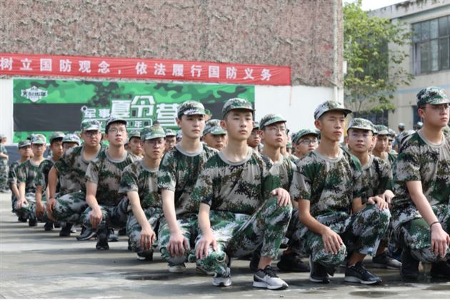 少年强则国强 棠外学子露锋芒——记高2019级新生军训