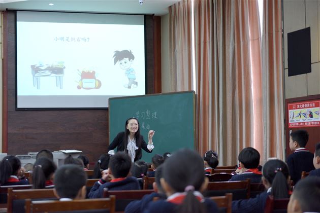 山东聊城临清市校长学习团莅临我校附小参观交流
