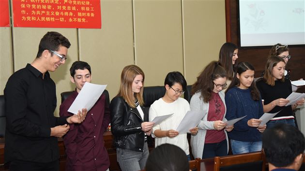 魅力成都点点滴滴 中法友谊源远流长——我校接待法国ASSOMPTION中学师生代表团来访系列报道(二)