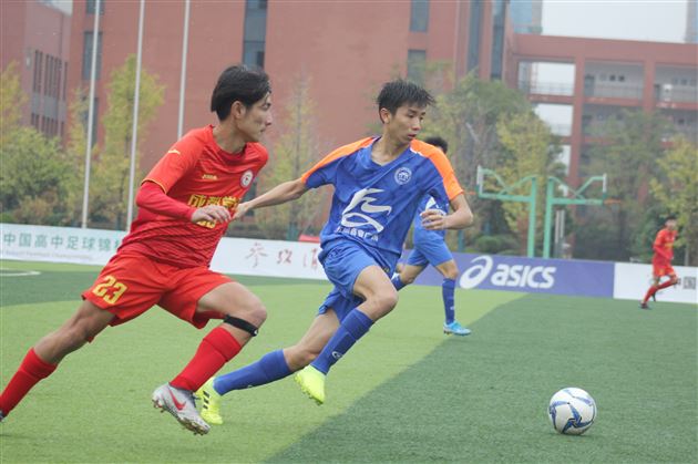 我校高中男足参加2019中国中学生足球锦标赛获亚军