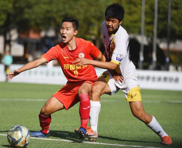 我校高中男足参加2019中国中学生足球锦标赛获亚军