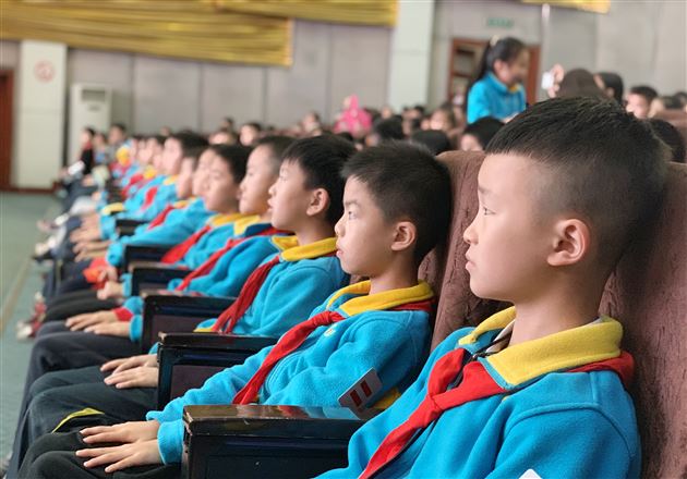 我和我的祖国——我校附小开展学生演讲比赛